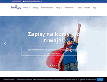 Tablet Screenshot of angielskirzeszow.pl